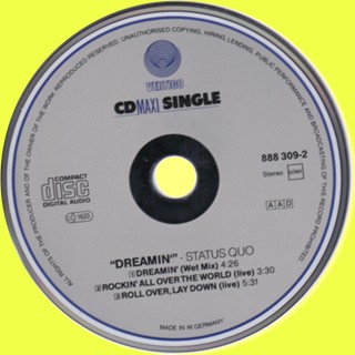 Cover of the Maxi-CD 'Dreamin'