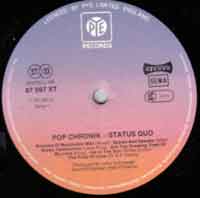 Pop Chronik - german LP-Label