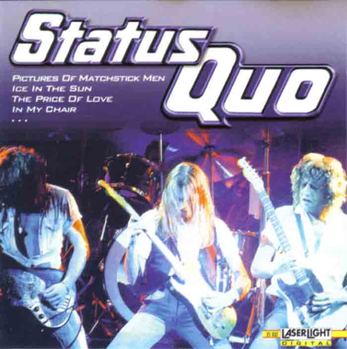 status quo.  Cover of the german Spectrum-compilation 'Status Quo' 