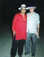 2002 - in India with  Deepak Chopra   