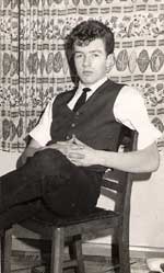  1960  A spotty teenager in Basingstoke  
