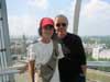 2006 with my nephew Matthew on the London Eye.