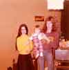 1973 with Sue and Jamie in Dulwich where we lived in an 8 per week flat beneath the Rossis. .
