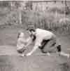 1964 with my sister Jane in Basingstoke.