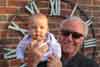 Sept 2013 with Grandson Alfie  