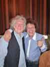 Summer 2013 Noddy Holder and Leo Sayer at our Old Boys (and girls) Lunch 