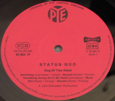 Ma Kelly's Greasy Spoon - deutsche LP-Label