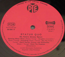 Ma Kelly's Greasy Spoon - deutsche LP-Label