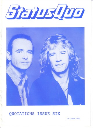 Fanclub-Magazin 'Quotations Issue six'