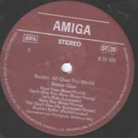 Rockin' all over the world 1977 - DDR LP-Label