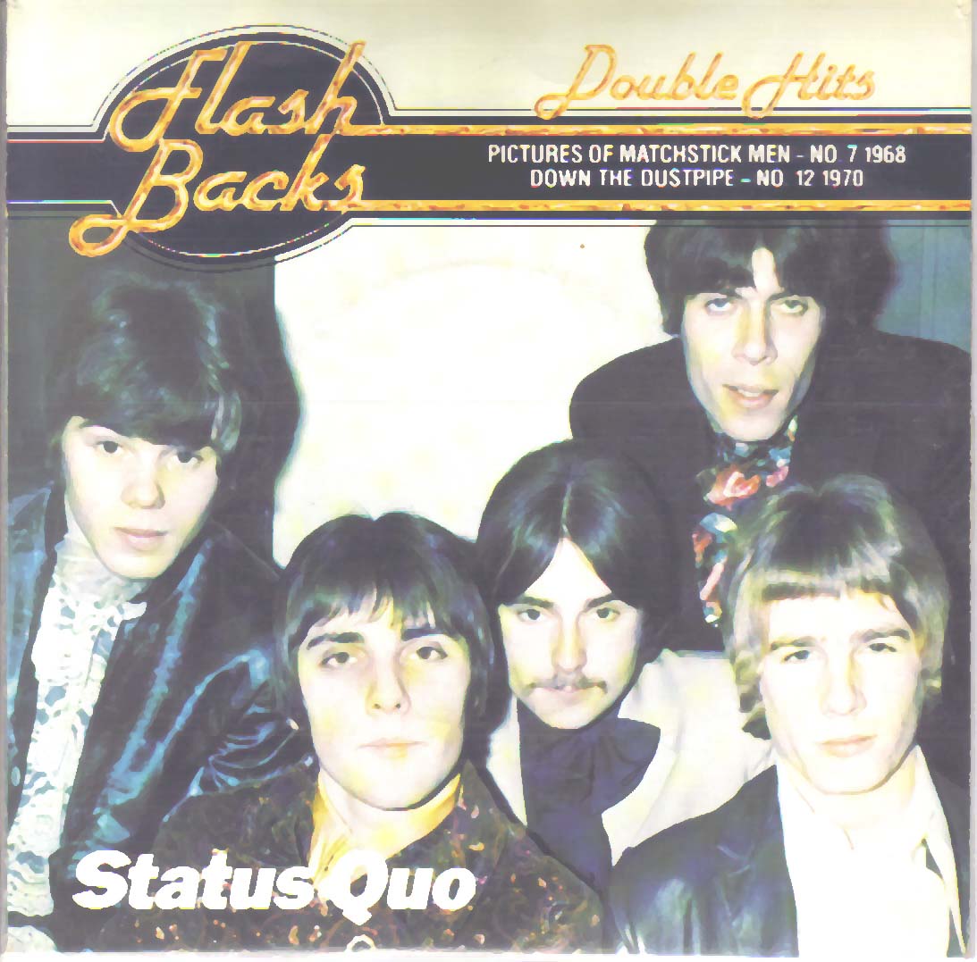 PYE-Single aus der Flash Backs-Serie mit gelbem Vinyl 'Pictures of Matchstick Men'